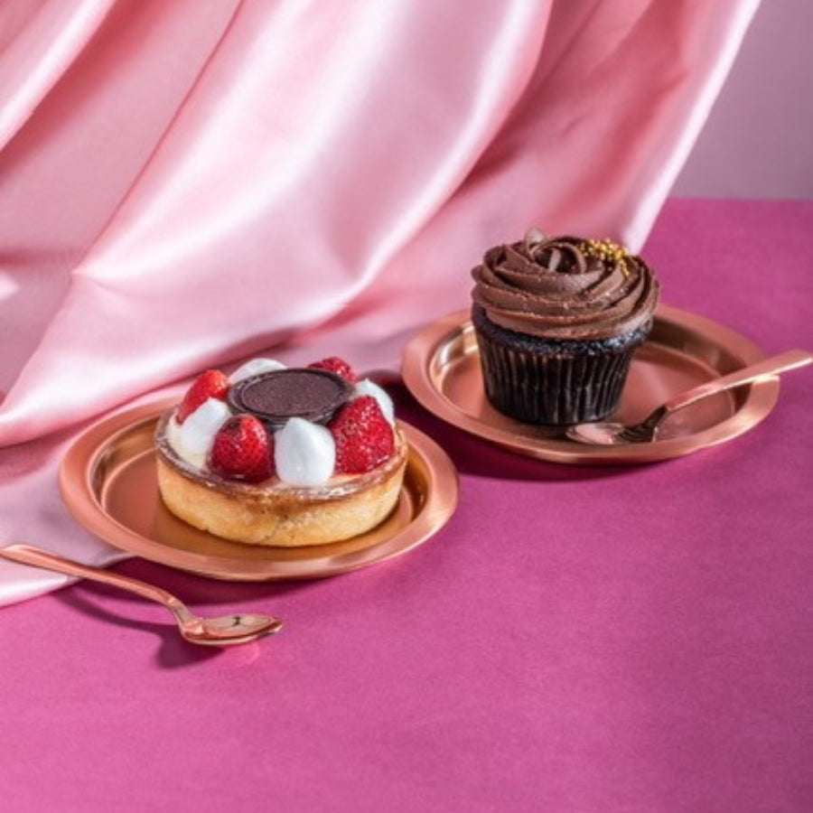 Copper Dessert Plates