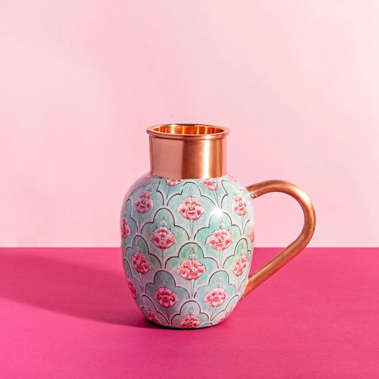 Blushing Floral Bloom - Jug