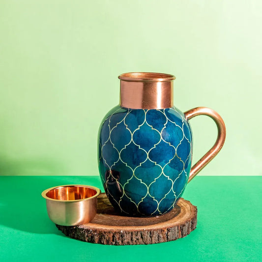 Poppy Navy Blue - Jug