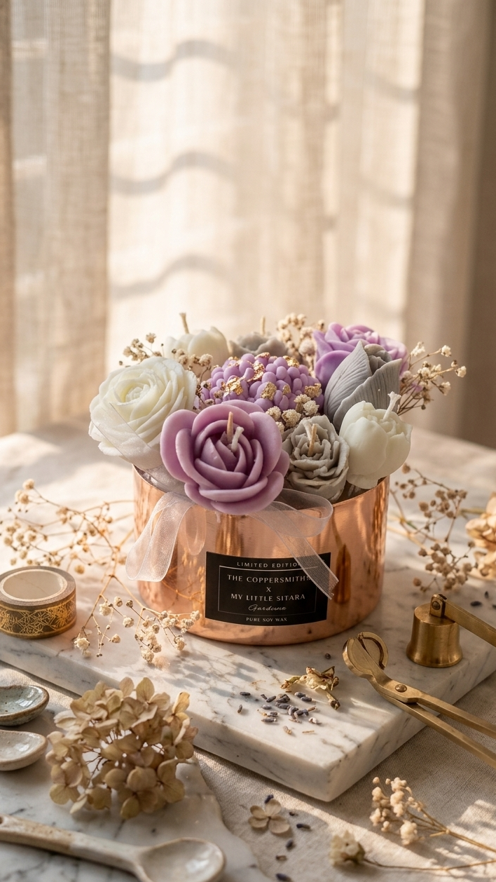 Floral Bouquet Candle