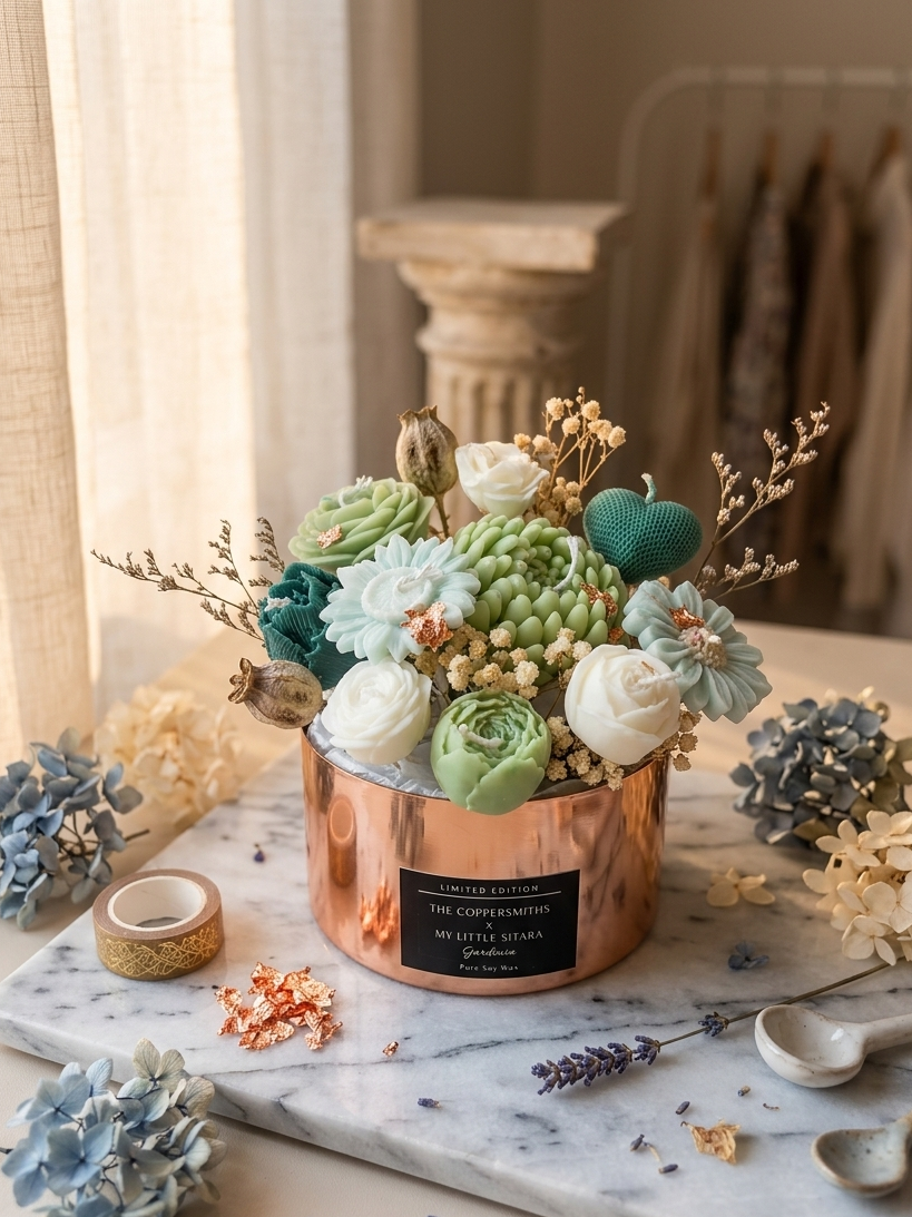 Floral Bouquet Candle