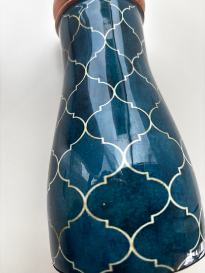 Poppy Navy Blue - Bedside Jar (Thrift Product)