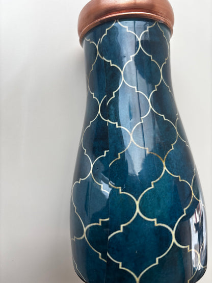 Poppy Navy Blue - Bedside Jar (Thrift Product)