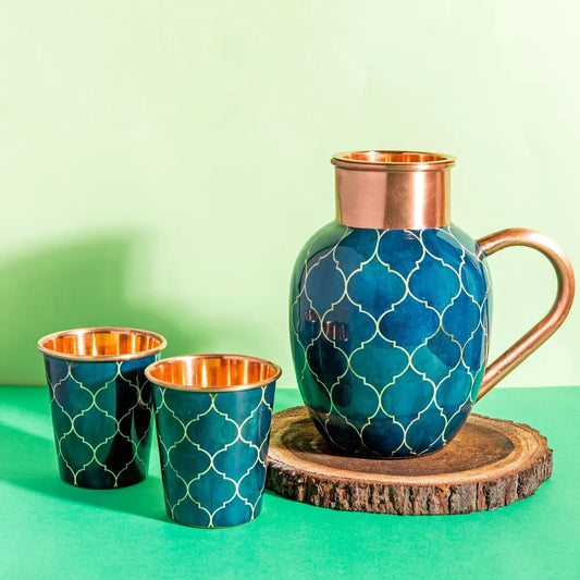 Poppy Navy Blue - Jug