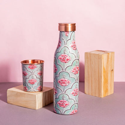 Blushing Floral Bloom - Bottles